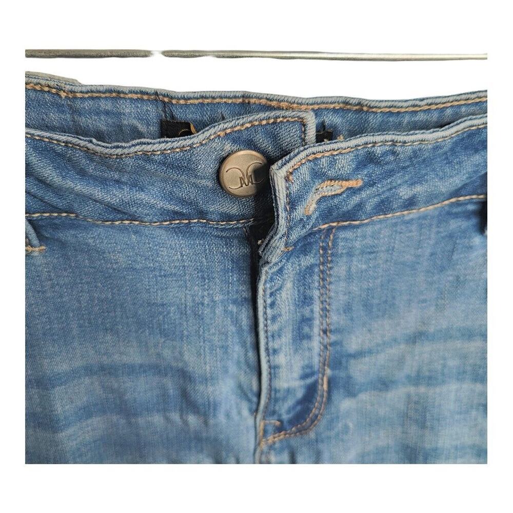 Catherine Malandrino Womens Size 10 Stretchy Skinny Denim Blue Jeans - Picture 2 of 4